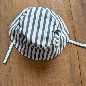 EUC Striped Baby Sun Hat 6-12 Months